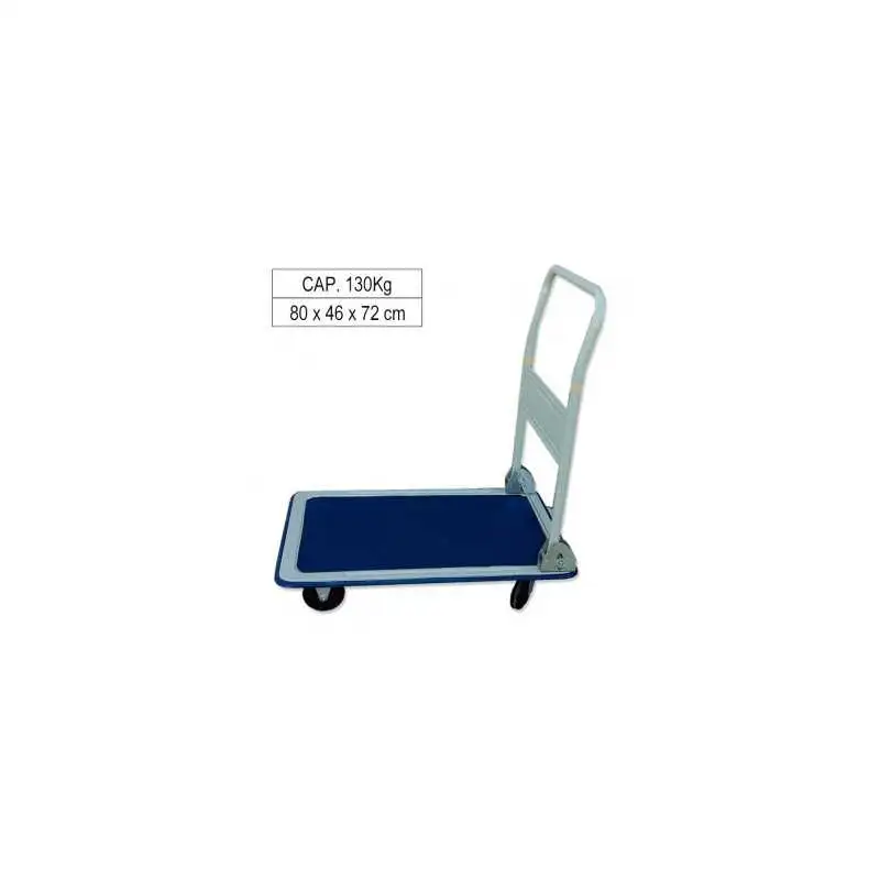 CHARIOT PLATEFORME ACIER CAP. 130KG PLIANT