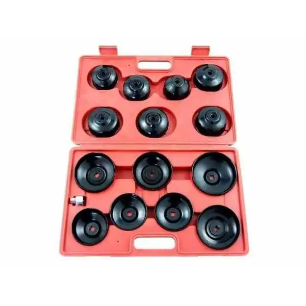 Clés à douille pour filtres, 14 pcs.
