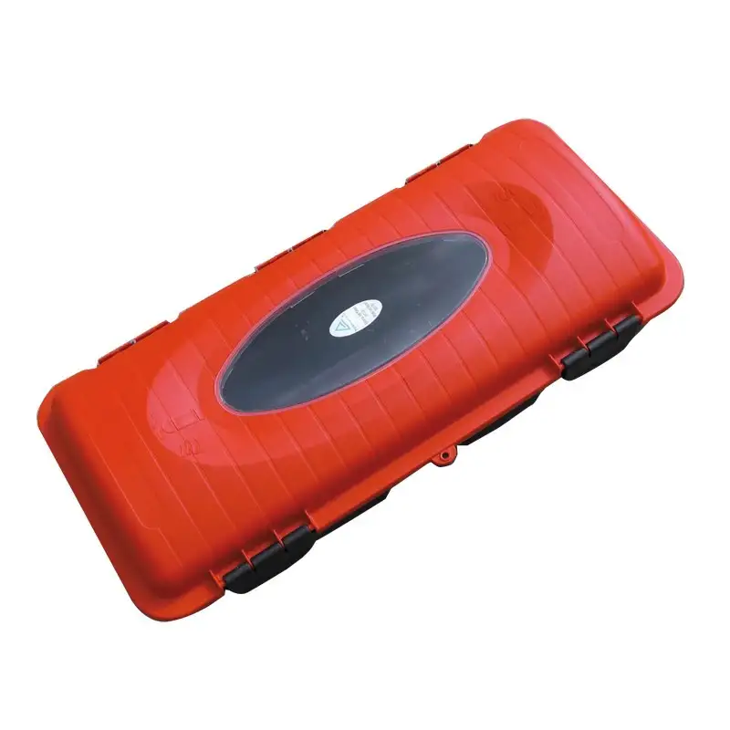 Coffre Extincteur Rouge 6KG - Polypropylène Résistant - Sangle et Hublot