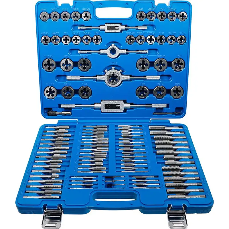 Coffret de tarauds et filières - M2 à M18 - 110 pièces - BGS