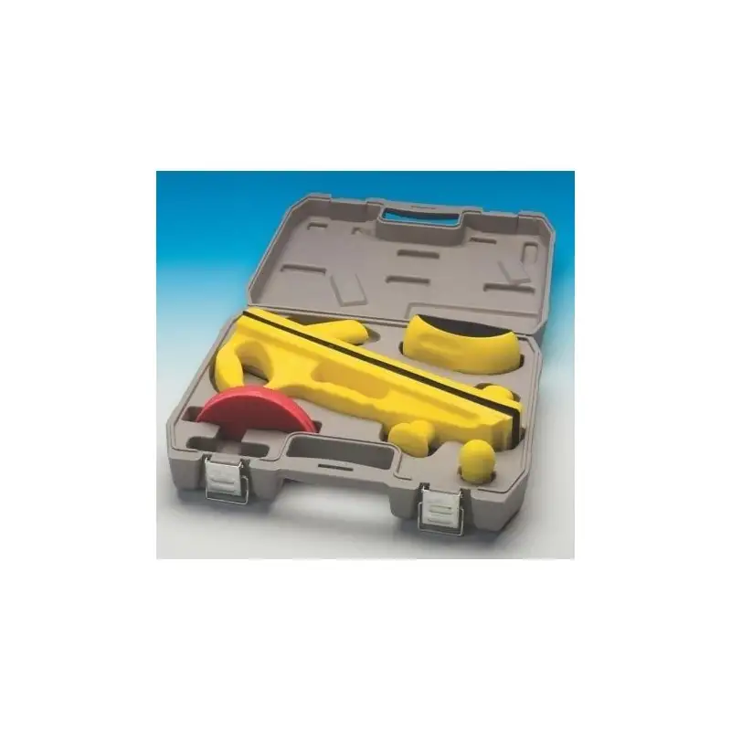 Coffret longues cales velcro à poncer - 6 pièces