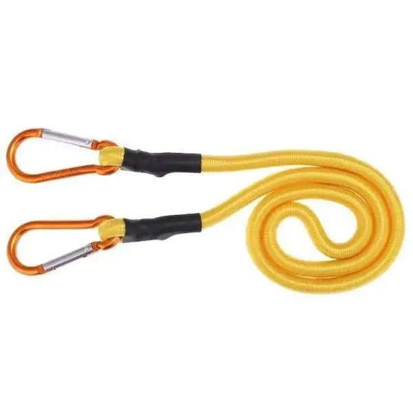 Corde élastique de 10 mm x 90 cm avec mousquetons