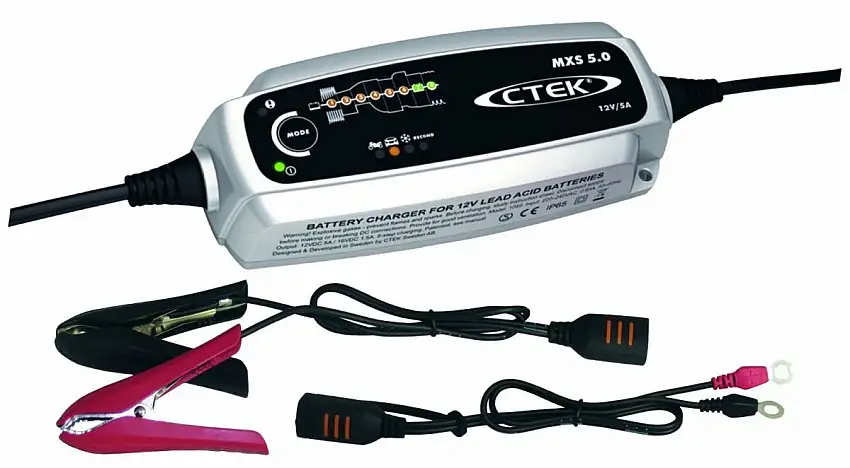 CHARGEUR DE BATTERIE CTEK MXS 5.0T 12V POUR BATTERIES JUSQU'à 110AH