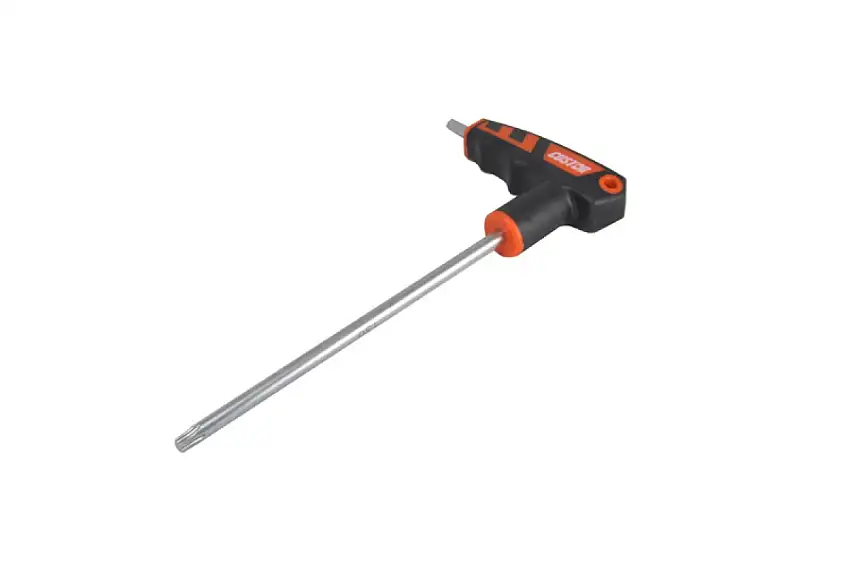 TOURNEVIS TORX à POIGNéE EN T CUSTOR T10 AVEC POIGNéE ERGONOMIQUE SOFTGRIP