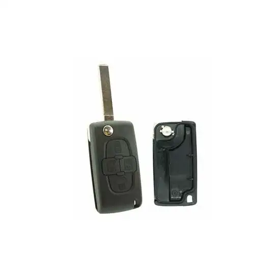 COQUE PSA 4 BOUTONS LAME FRAISEE