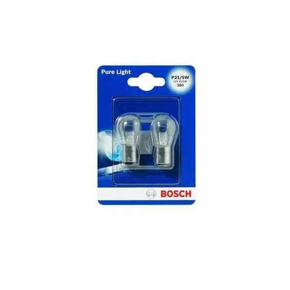 Ampoules P21/5W X2 12V BOSCH