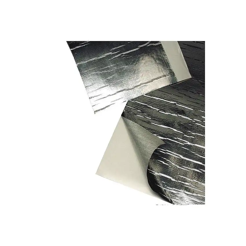 Toile de verre aluminisée DEI à coller épaisseur 2 mm