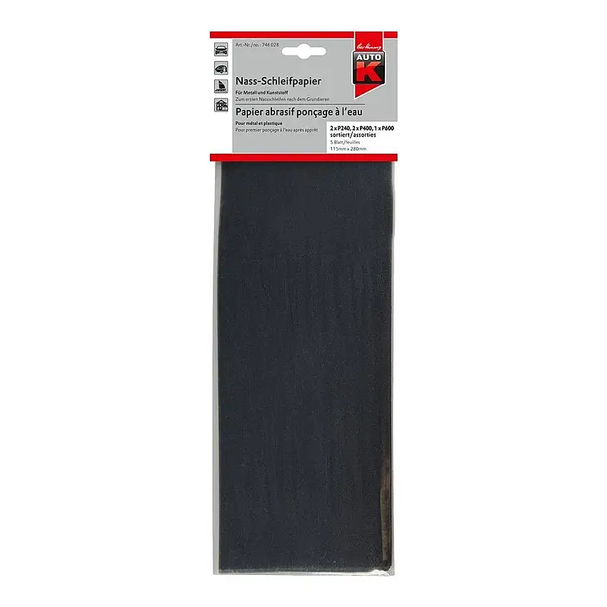 PAPIER ABRASIF EAU P400 - 746026 - AUTOK