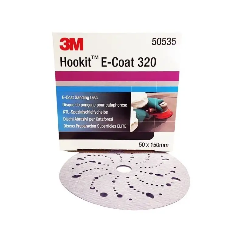 Disque abrasif cataphorèse ø150mm - P320 - 3M Hookit
