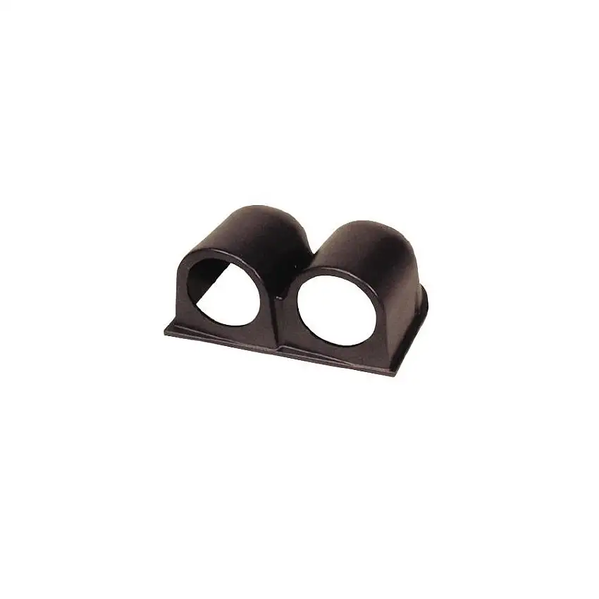 Support PVC pour 2 manomètres Ø 52 mm