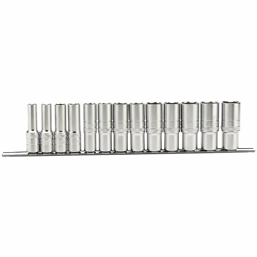 DRAPER COFFRET DE DOUILLES ANGLAISES LONGUES 1/2" 13 PIèCES