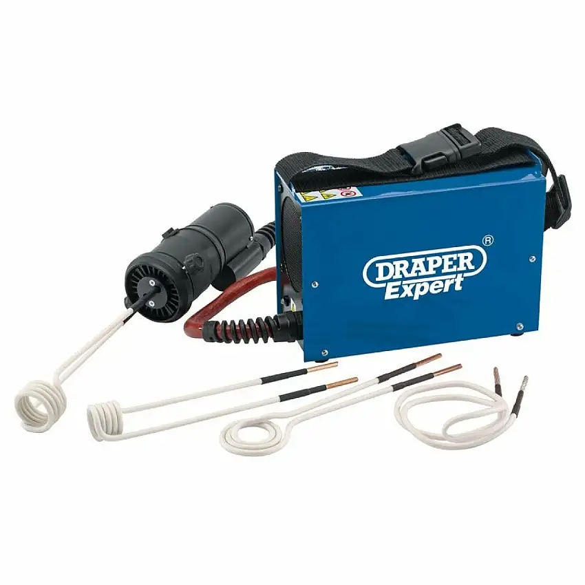 APPAREIL à INDUCTION DRAPER 1750W AVEC SET 5 PIèCES POUR CHAUFFAGE PRéCIS DES MéTAUX