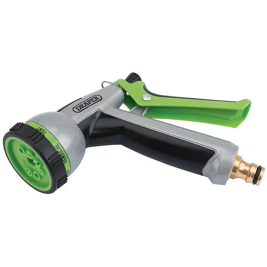 PISTOLET D’ARROSAGE DRAPER à 8 JETS AVEC VERROUILLAGE