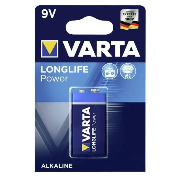 PILES HIGH ENERGY 6LR61 9V - 4922121411 - VARTA