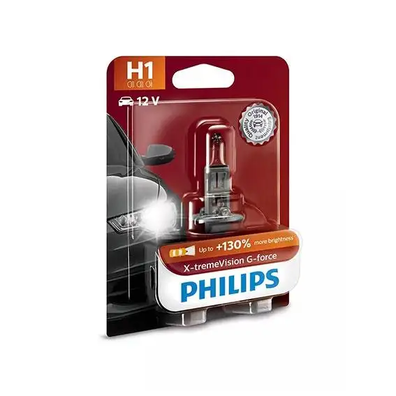 Ampoule H1 X1 XTREME VISION GFORCE 55W PHILIPS - 12258XVGB1