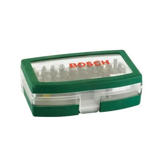 BOITIER DE 32 EMBOUTS DE VISSAGE COURTS