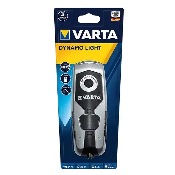 LAMPE LED DYNAMO - 17680101401 - VARTA
