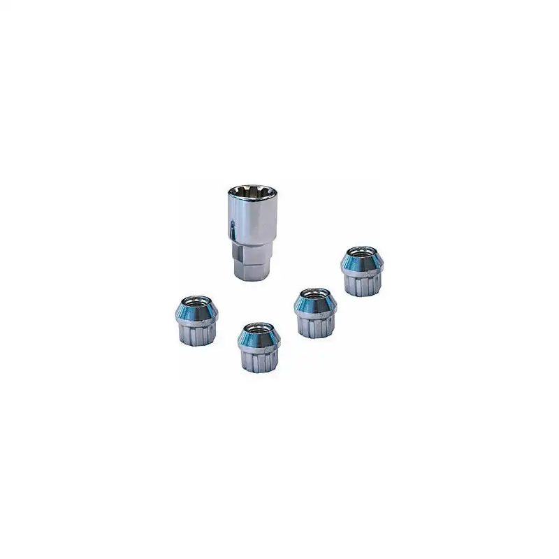 Ecrous Antivol M12x1,5 - Conique (par 4) - Visserie Roue