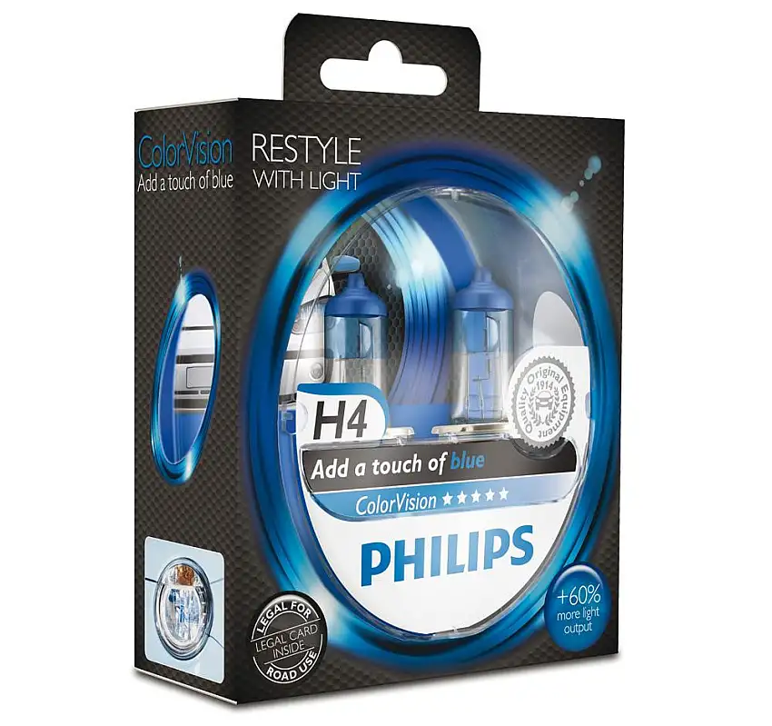 Ampoule H4 Philips ColorVision