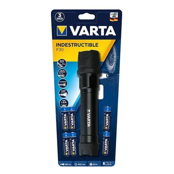 LAMPE INDESTRUCTIBLE F30 - 18704101421 - VARTA