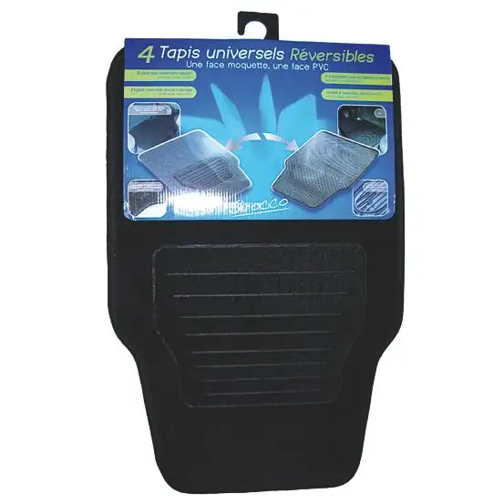 Tapis réversibles Sirocco x 4