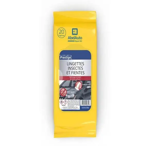 LINGETTES INSECTES ET FIENTES