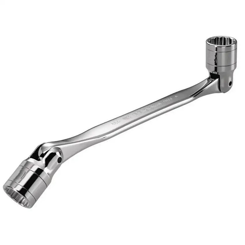 CLé à DOUILLE ARTICULéE FACOM 16X17 MM AVEC PROFIL OGV 12 PANS