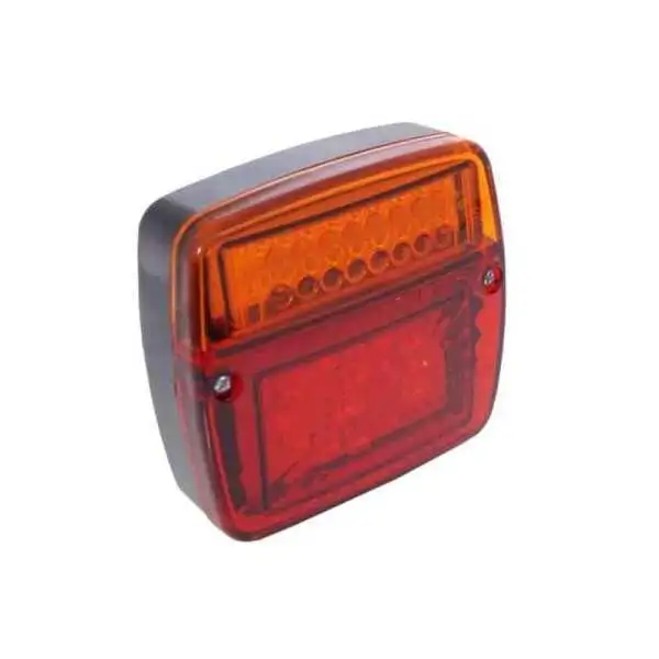Feu arrière LED multifonctionnel, 12   24V, bas bas