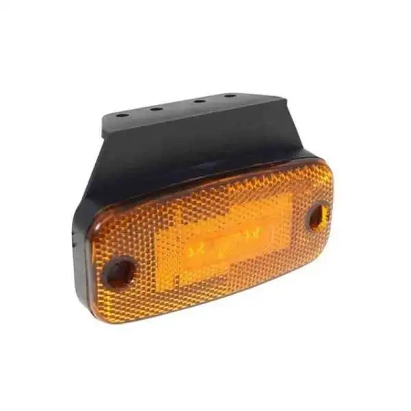 Feu d'encombrement à LED 12 24V, avec un réflecteur, suspendu, orange