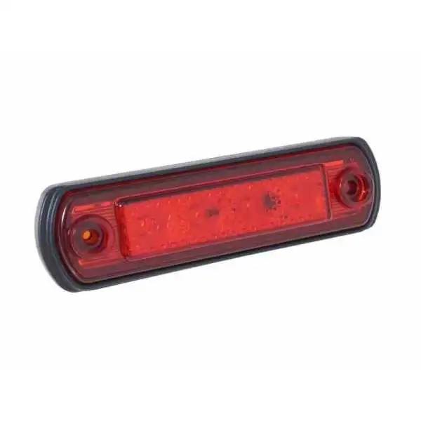 Feu d'encombrement LED 12   24V, rouge