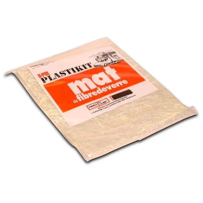 Fibre de verre mat tressé blanc - 5m² - UPOL