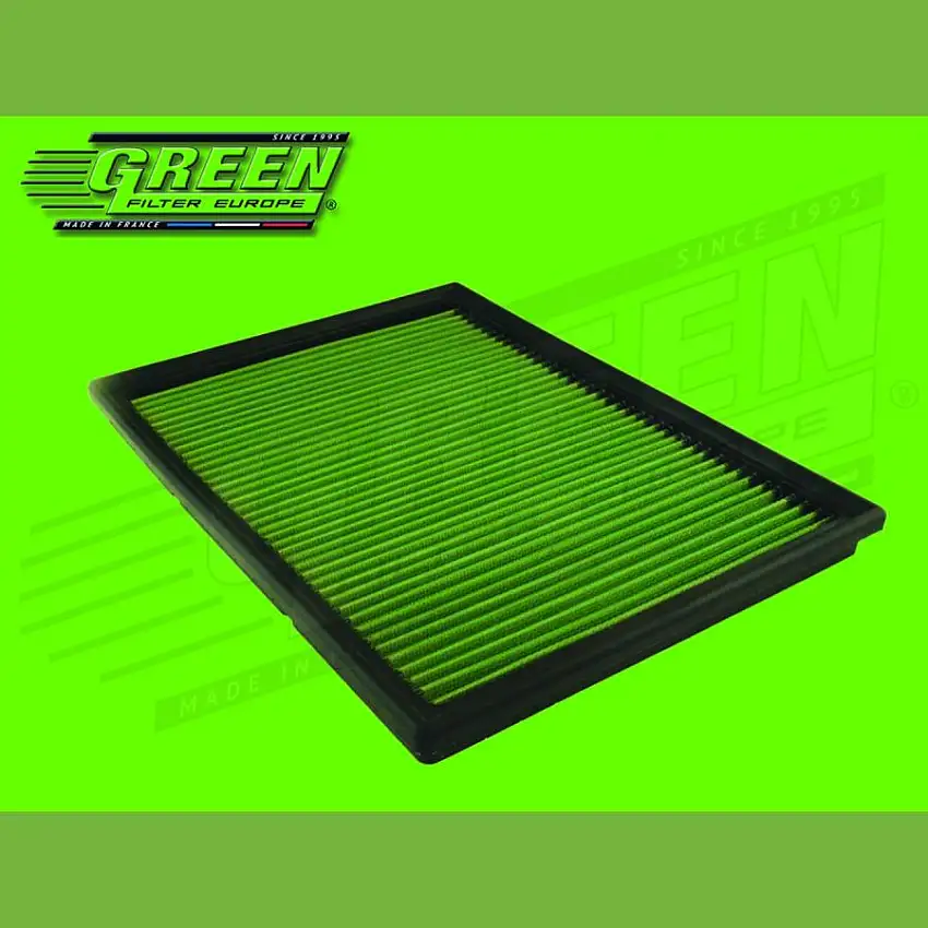 Filtre à air coton GREEN FILTER pour boite à air d'origine P950370