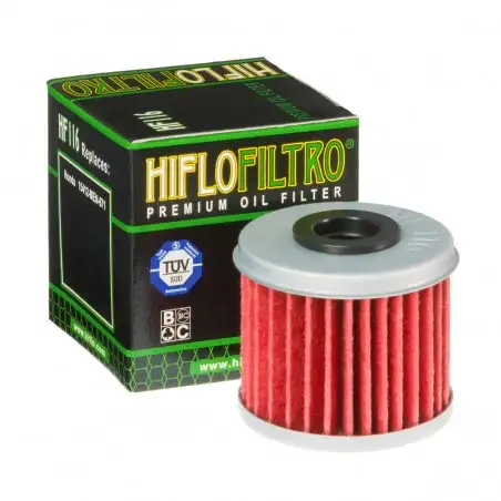Filtre à Huile Hiflofiltro HF 116
