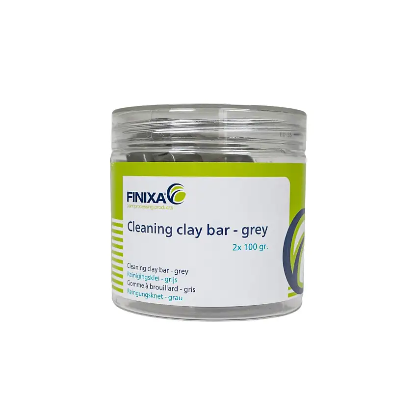 FINIXA PâTE DE NETTOYAGE GRISE 2X100G POUR UN NETTOYAGE DE PEINTURE SANS RAYURES