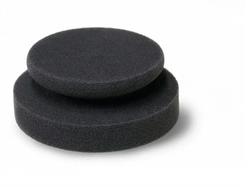 TAMPON MANUEL FINIXA NOIR SOFT Ø130MM POUR POLISSAGE ET CIRAGE MANUEL