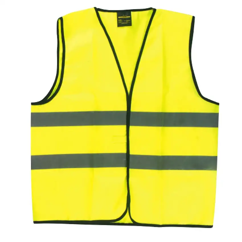 PROPLUS GILET DE SéCURITé FLUORESCENT AVEC FERMETURE VELCRO