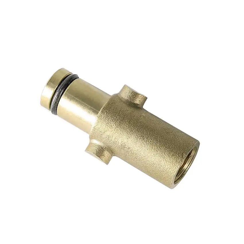 ADAPTATEUR FOAM GUN NILFISK GERNI BORNES RONDES RACCORD 1/4 POUCE