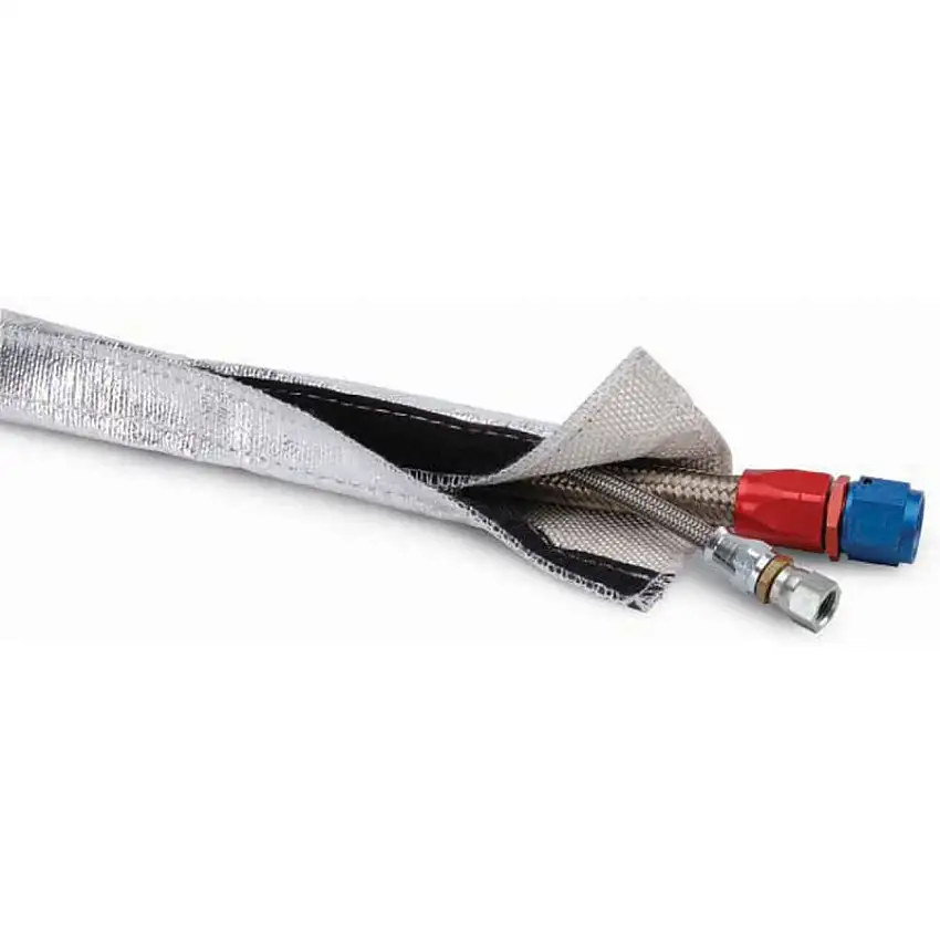 Gaine souple velcro Heat Shroud™ 91 cm x 32 mm - couleur aluminium DEI 10405VELCRO