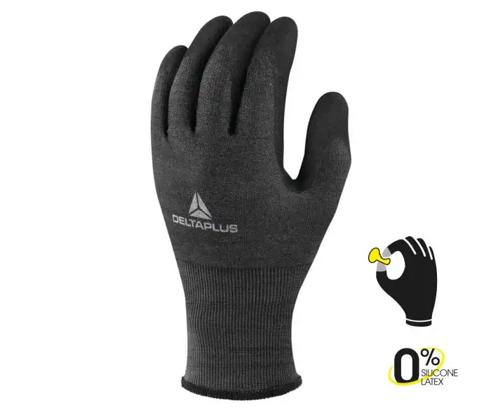 Gant de sécurité antistatique tricot DELTANOCUT®/Carbone