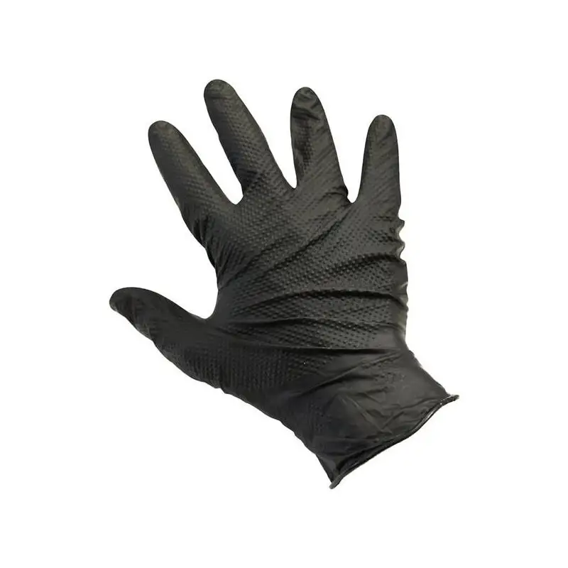 Gants Nitrile NOIR - XL - 100 pièces