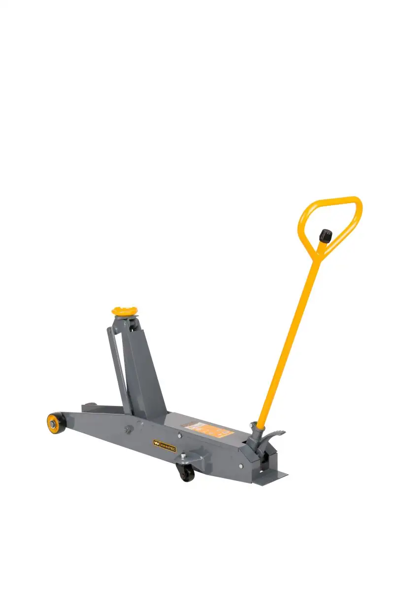 CRIC DE GARAGE WINNTEC 5 TONNES VERSION LONGUE AVEC PéDALE DE LEVAGE RAPIDE