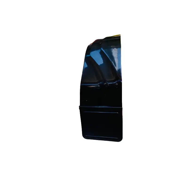 Garde Boue Gauche 13-14’’ Plastique Noir avec Bavette pour Remorque