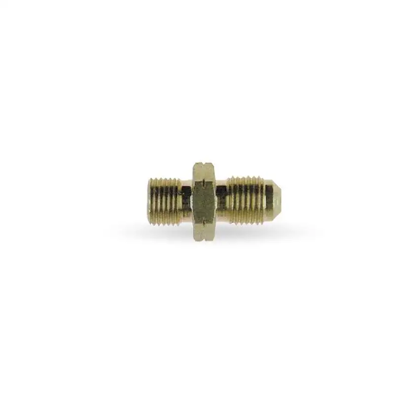 Adaptateur GOODRIDGE 741 mâle-mâle convexe 9/16x18UNF-concave 1/4BSP acier zingué