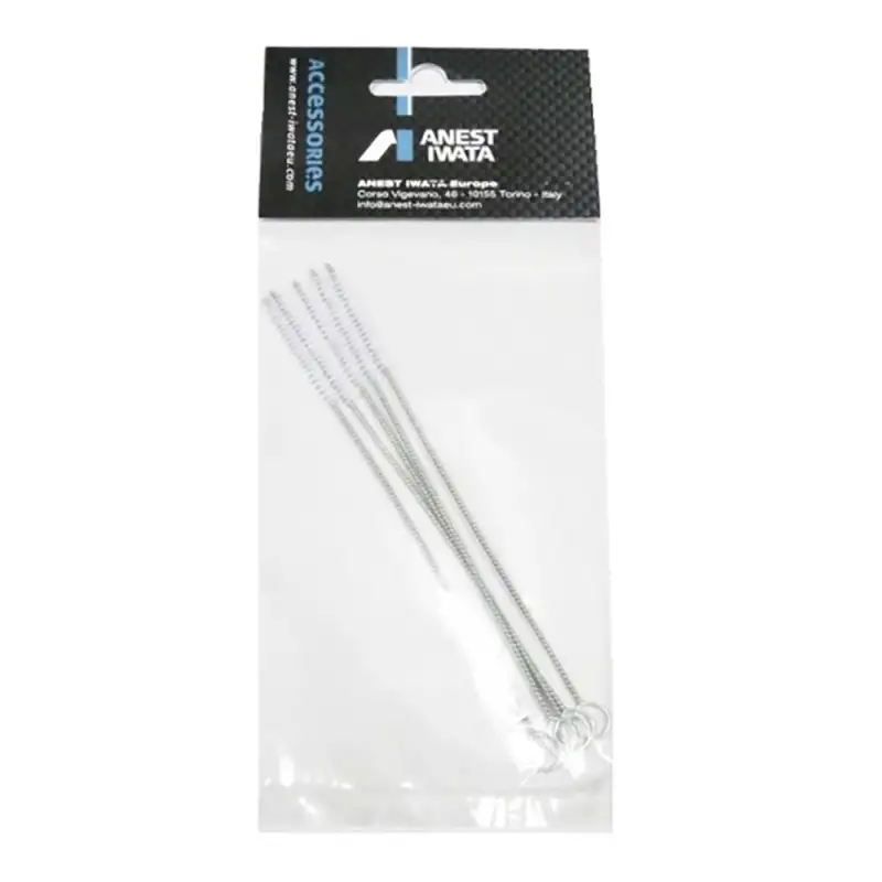Goupillons de 10 mm de diamètre pour le nettoyage des pistolets de peinture - 5 pièces - ANEST IWATA