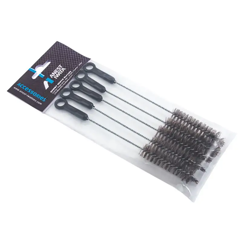 Goupillons de 15 mm de diamètre pour le nettoyage des pistolets de peinture - 5 pièces - ANEST IWATA