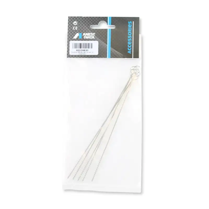 Goupillons de 05 mm de diamètre pour le nettoyage des pistolets de peinture - 5 pièces - ANEST IWATA