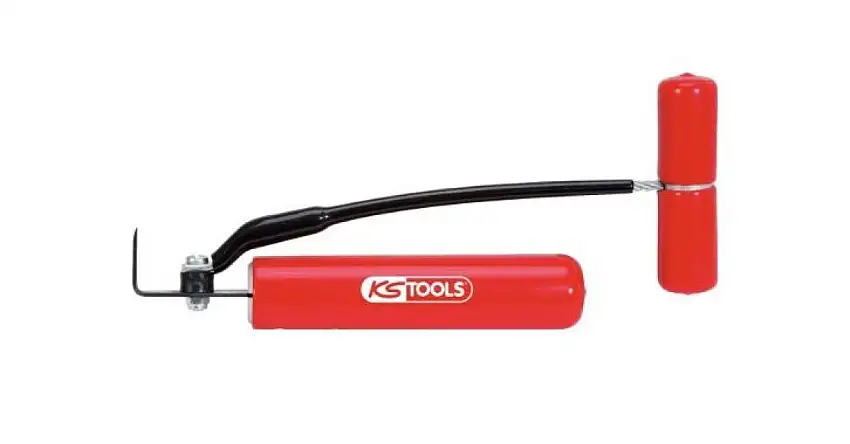 POIGNéE KS-TOOLS POUR DéCOUPEUR DE VITRE AVEC POIGNéE DE TRACTION FLEXIBLE