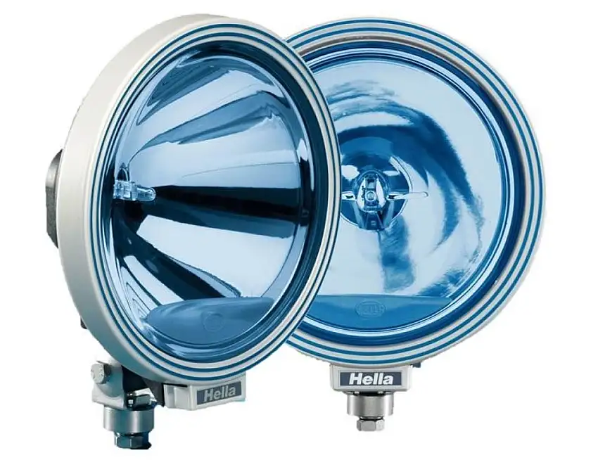 HELLA RALLYE 300 BLUE PROJECTEUR LONGUE PORTéE AVEC VERRE BLEU
