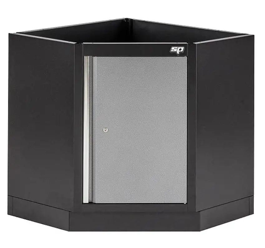 ARMOIRE D’ANGLE SP TOOLS AVEC PORTE POUR ATELIER