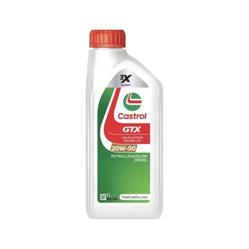 HUILE MOTEUR CASTROL GTX 20W50